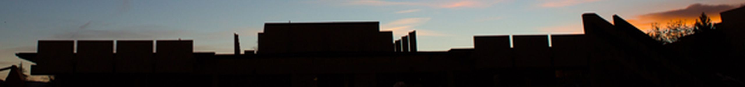 ASM building at sunrise