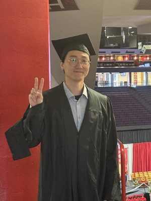 Hanmin Kim at graduation