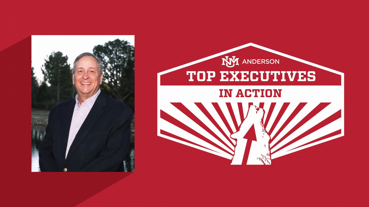 Image of Craig Reeves with Anderson Top executives logo with red bacground.