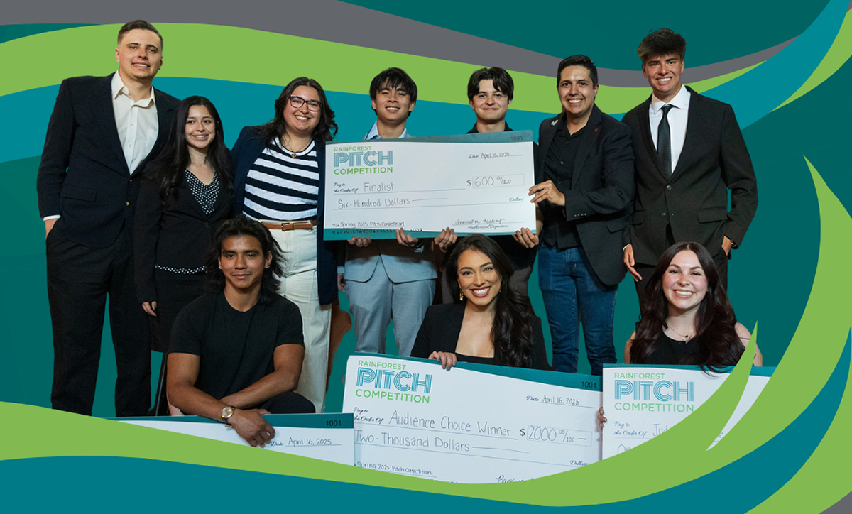 UNM Anderson's Innovation Academy sponsors courses and events like the Rainforest Pitch Competition