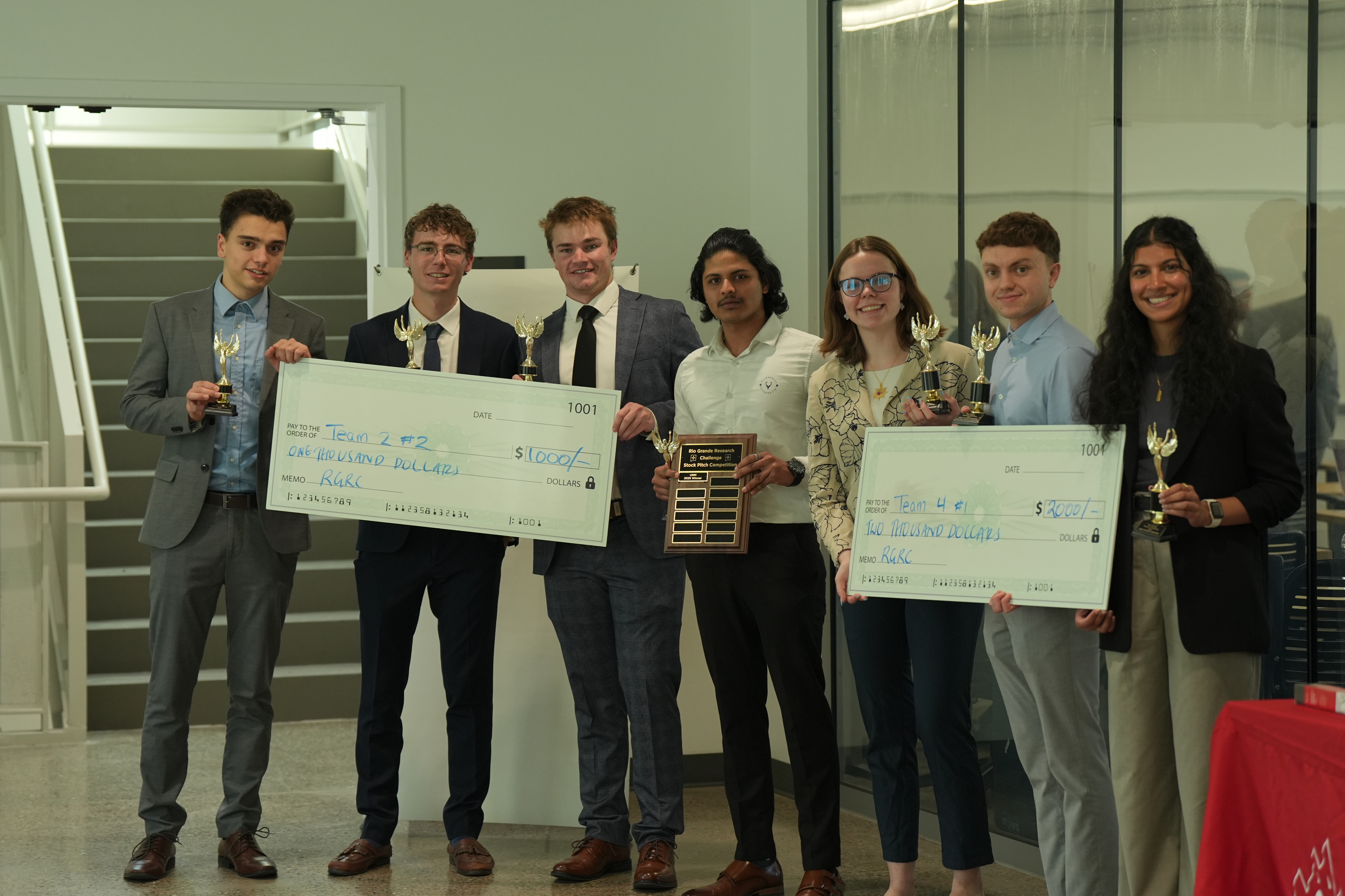 UNM Takes First and Second Place in Inaugural Rio Grande Research Challenge