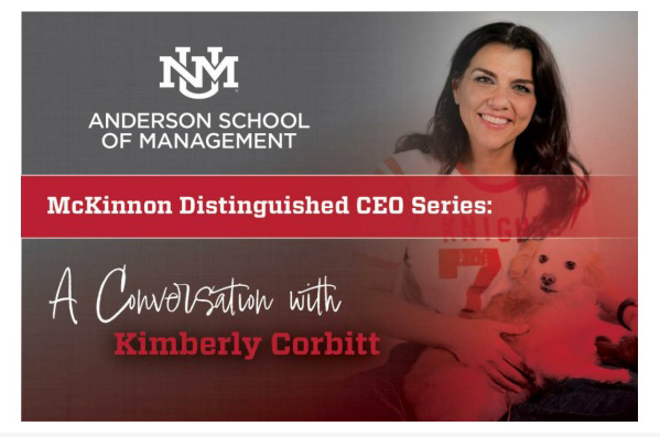 Kimberly Corbitt speaks at UNM Anderson School of Management