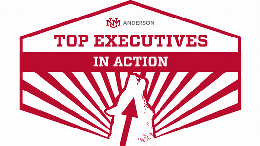Image of lobo that says Top Executives in Action