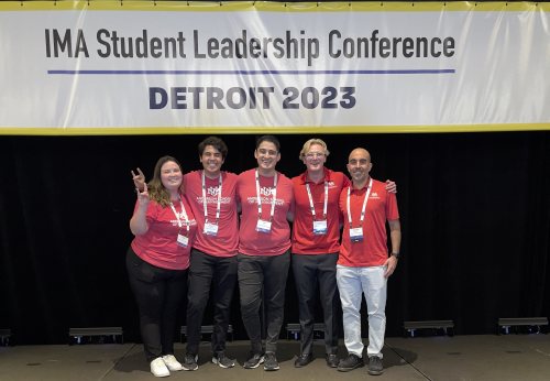 Accounting students from UNM Anderson attend IMA conference